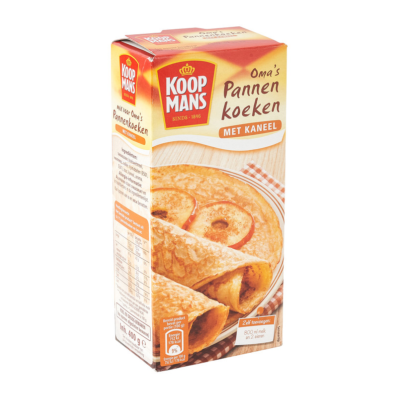 Koopmans Pannenkoekenmix Kaneel G Xenos