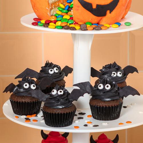 Halloween recept: vleermuis cupcakes