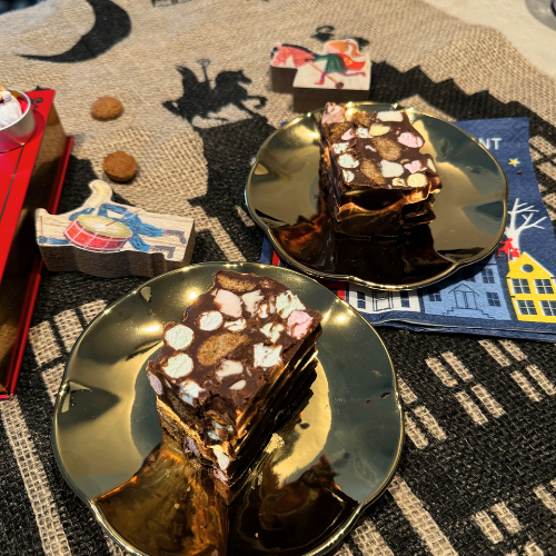 Sinterklaas recept: kruidnoten rocky road