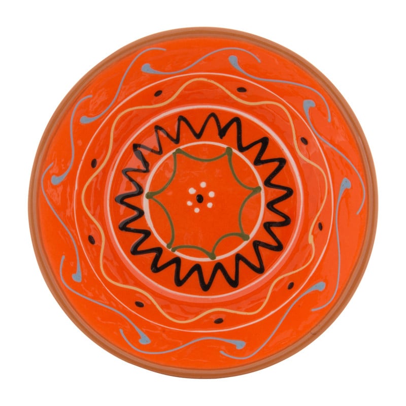 Schaal Fiesta - oranje - 15 cm