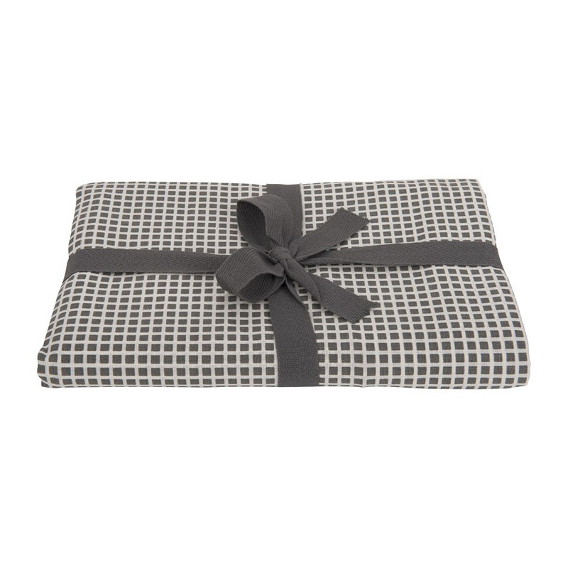 Verslijten Eigenaardig atoom Tafelkleed met blokjes print - grijs - 140x200 cm | Xenos