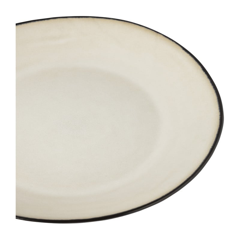 Dinerbord Roots - beige - ø27.5x3 cm