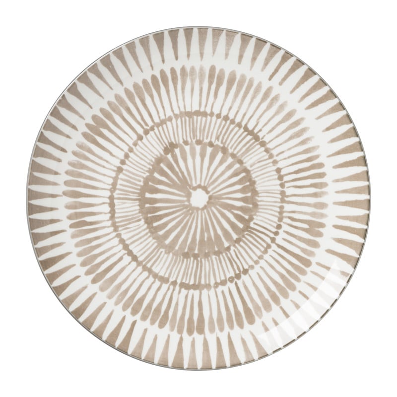 Dinerbord Isla Bonita - beige - ø26,5 cm 