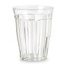 Beker met facetten - helder - 450 ml 