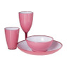 Dinerbord Miami Ice  - roze - ø26.3 cm