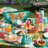 Dinerbord Miami Ice  - roze - ø26.3 cm