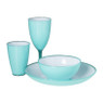 Dinerbord Miami Ice - blauw - ø26.3 cm