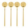 Theelepel goud - set van 4 - 13 cm