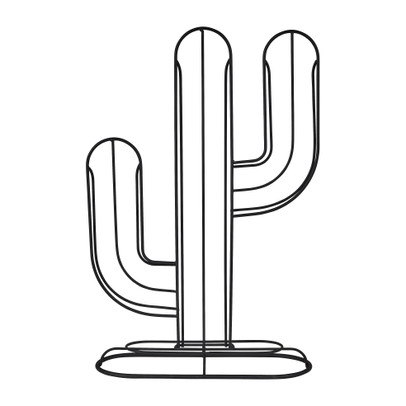 Microcomputer Publiciteit begrijpen Dolce Gusto ® cuphouder cactus - zwart - voor 16 cups | Xenos