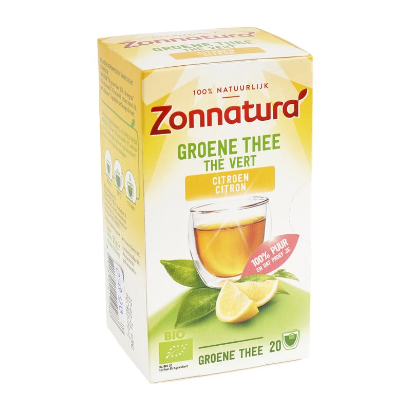 Zonnatura groene thee - 20 zakjes