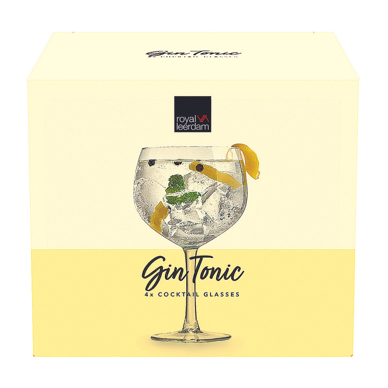 Gin tonic - 65 cl - set van 4 |