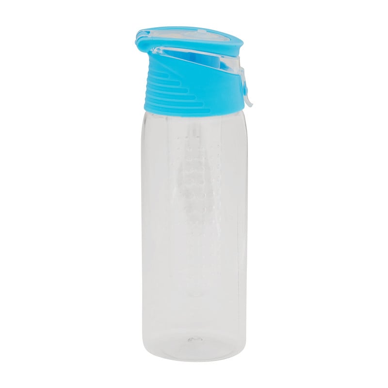 Superioriteit liter huid Drinkfles infuser - blauw - 700 ml | Xenos