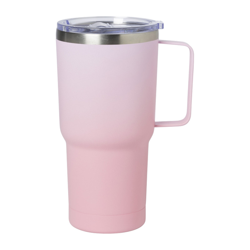 Drinkbeker Thermo roze 530 ml