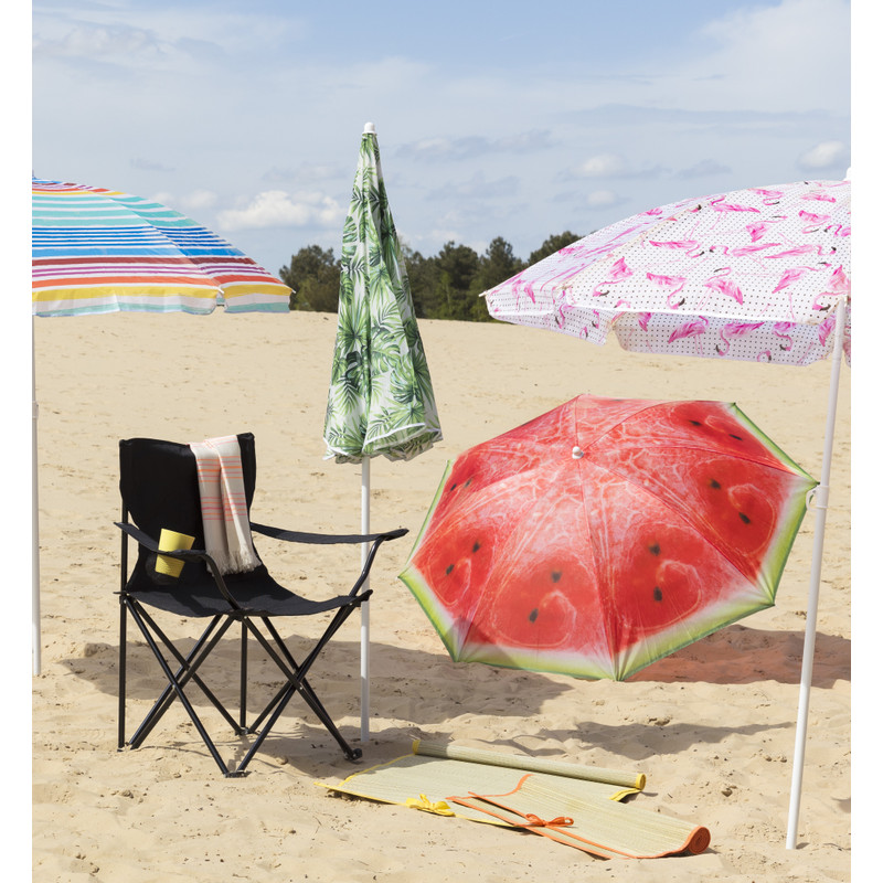 Strandparasol meloen - ø160x180 cm