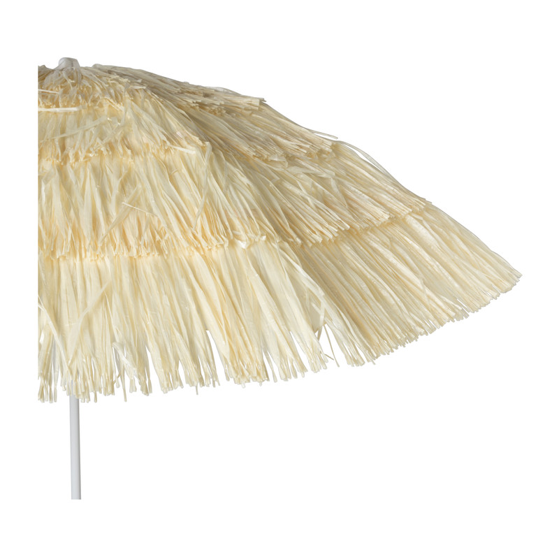 Hawaii parasol - geel beige - ø160x180 cm