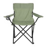 Campingstoel opvouwbaar - groen - 80x75x50 cm