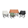 Campingstoel compact - zwart - 65x62x55 cm