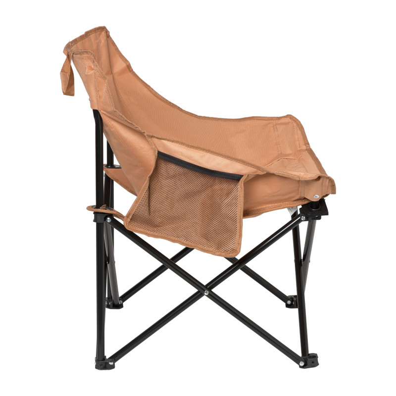 Campingstoel compact - terra - 65x62x55 cm