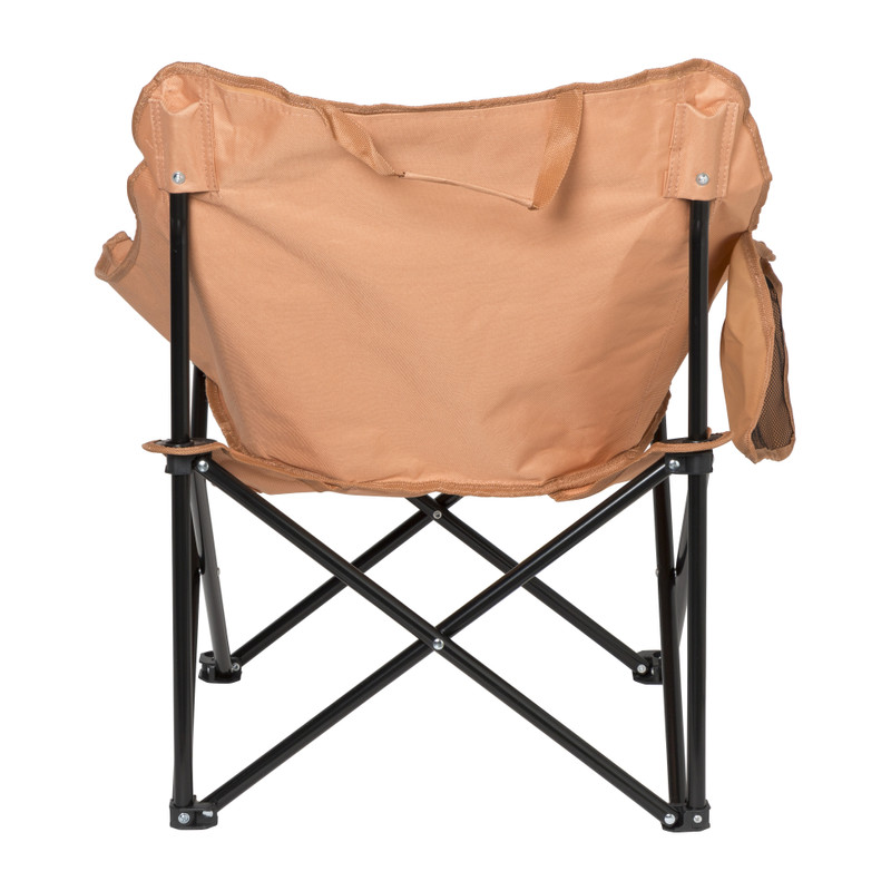 Campingstoel compact - terra - 65x62x55 cm