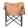 Campingstoel compact - terra - 65x62x55 cm