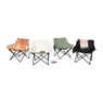 Campingstoel compact - terra - 65x62x55 cm