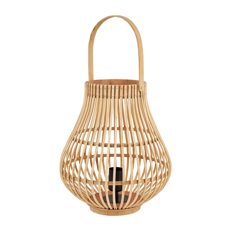 Verouderd te binden Doorzichtig Tafellamp bamboe - ø30x35 cm | Xenos