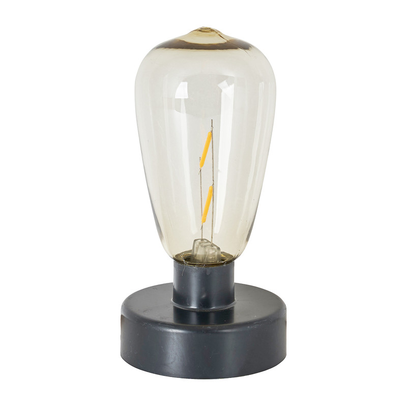 vaardigheid de eerste Artefact LED lamp op batterij - ø7,5x15 cm | Xenos