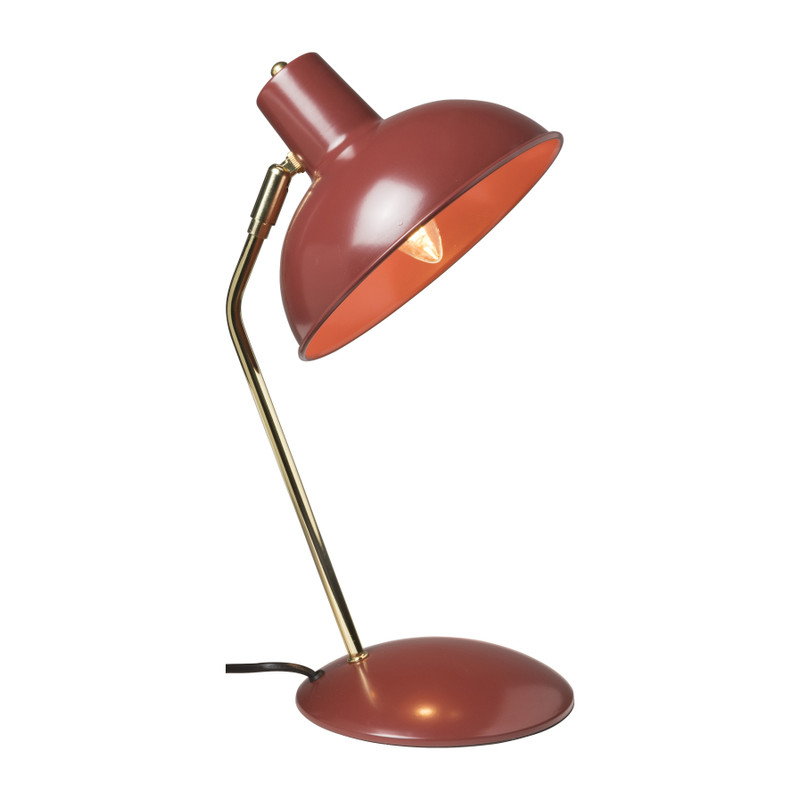 boog Binnenshuis Pest Bureaulamp - rood - 39 cm | Xenos