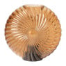 Tafellamp schelp - bruin - 17x18x7.5 cm