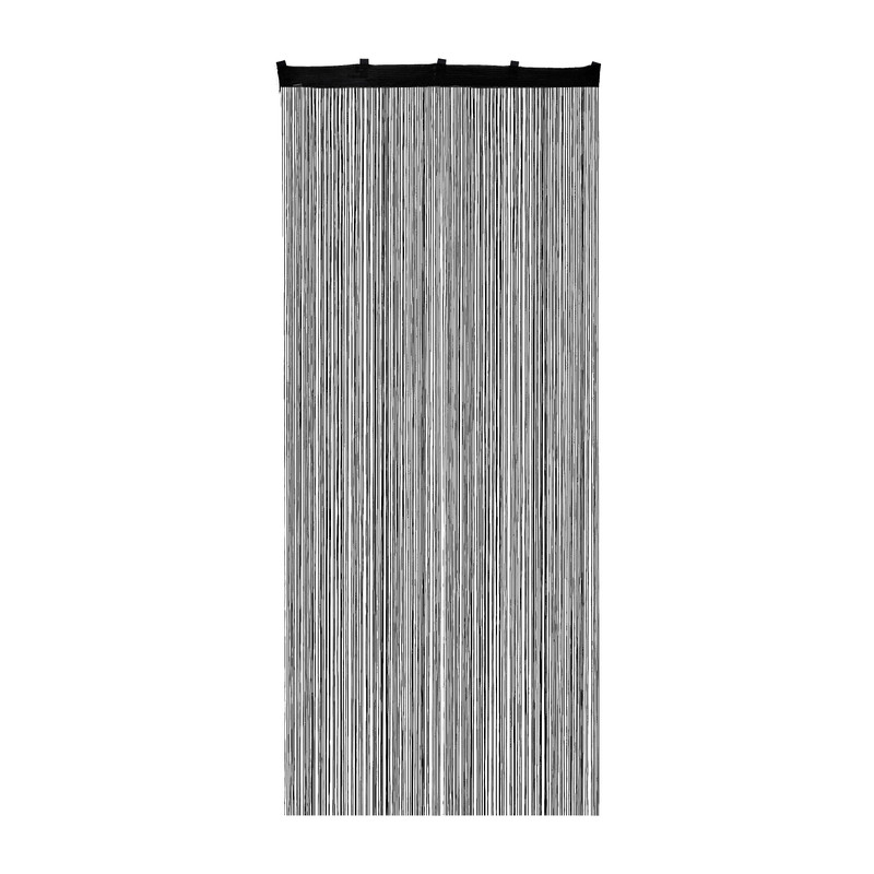 Gluren Inschrijven Inwoner Spaghetti deurgordijn - zwart - 90x200 cm | Xenos