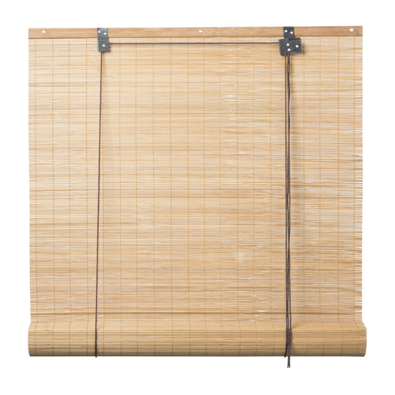 opleiding Schep slang Rolgordijn bamboe - naturel smal - 180x180 cm | Xenos