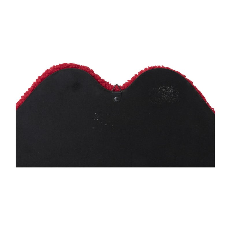 Spiegel lips - rood - 35x20 cm