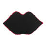 Spiegel lips - rood - 35x20 cm