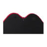 Spiegel lips - rood - 35x20 cm