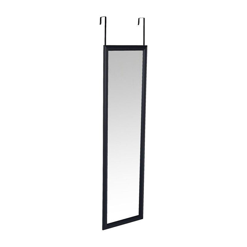 te binden Accommodatie Noord Amerika Spiegel deurhanger - zwart - 30x120 cm | Xenos
