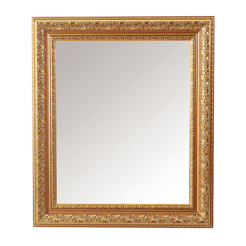 Tot ziens Monica Voor type Spiegel baroque - gold - 65x75 cm | Xenos