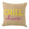 Kussen chill here - naturel - 45x45 cm