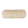 Bolsterkussen rib - beige - ø15x45 cm