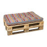 Pallet kussen Mexican - geel - 8x120x80 cm