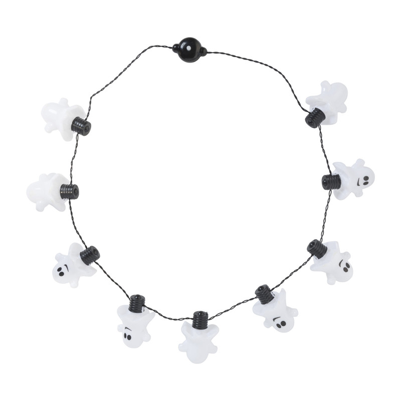 Ketting met lichtjes - spookjes - ø44 cm