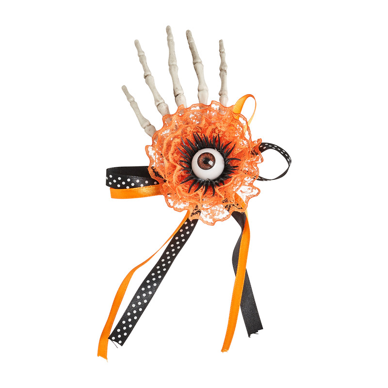 Halloween haarclip skelet - diverse kleuren