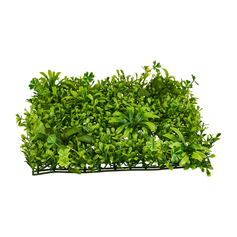 Grasmat - met plantjes - 30X30 cm