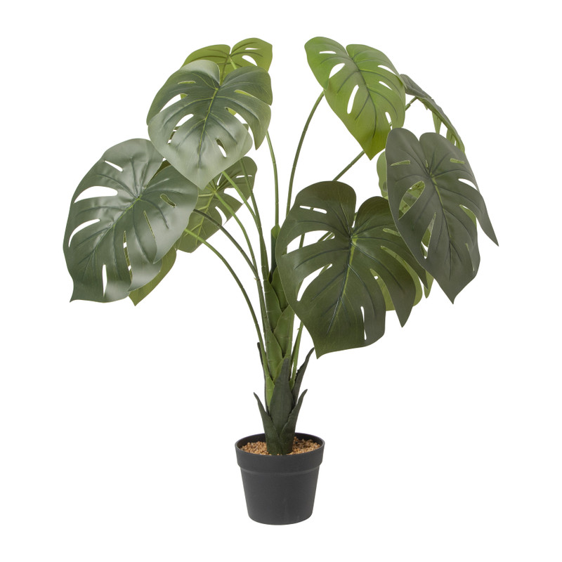 Kunstplant monstera - 90 cm