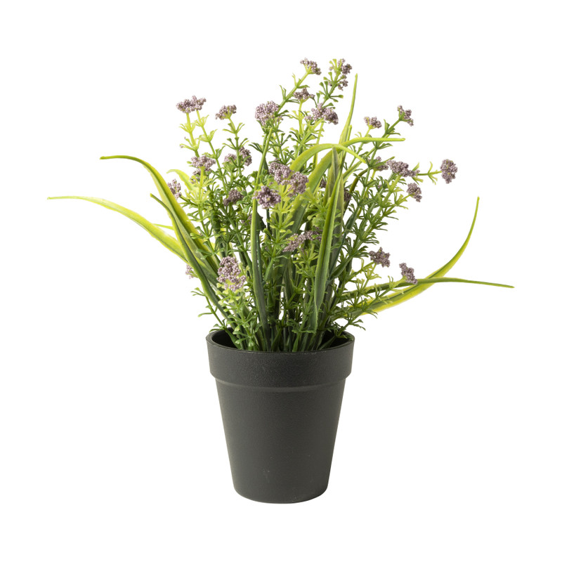 Kunstplant lavendel - paars - 30 cm