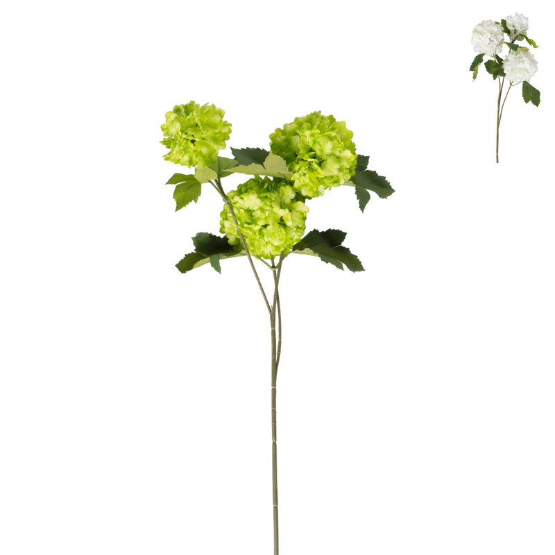 Kunstbloem vibernum - diverse varianten - 69 cm