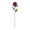 Kunstbloem chrysant groot - paars - 73 cm