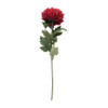 Kunstbloem dahlia groot - rood - 75 cm