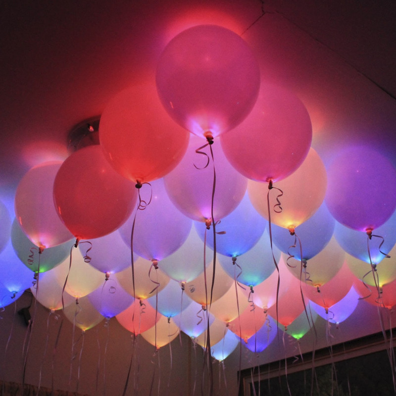 Uitgaan van sessie Kampioenschap LED lampjes voor ballonnen - 10 stuks | Xenos