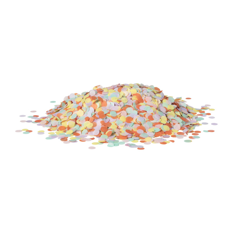 Confetti pastel - multikleur