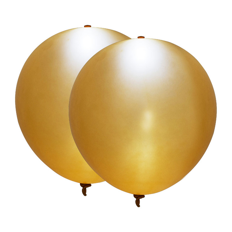 Led ballon - goud - van 2 | Xenos